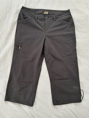 Eddie Bauer Black Capri Performance Pants